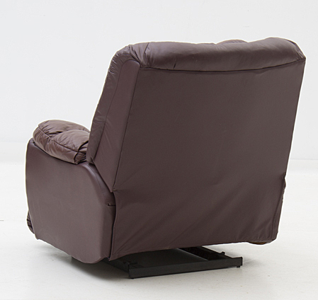Burgundy Leather Rocker Recliner