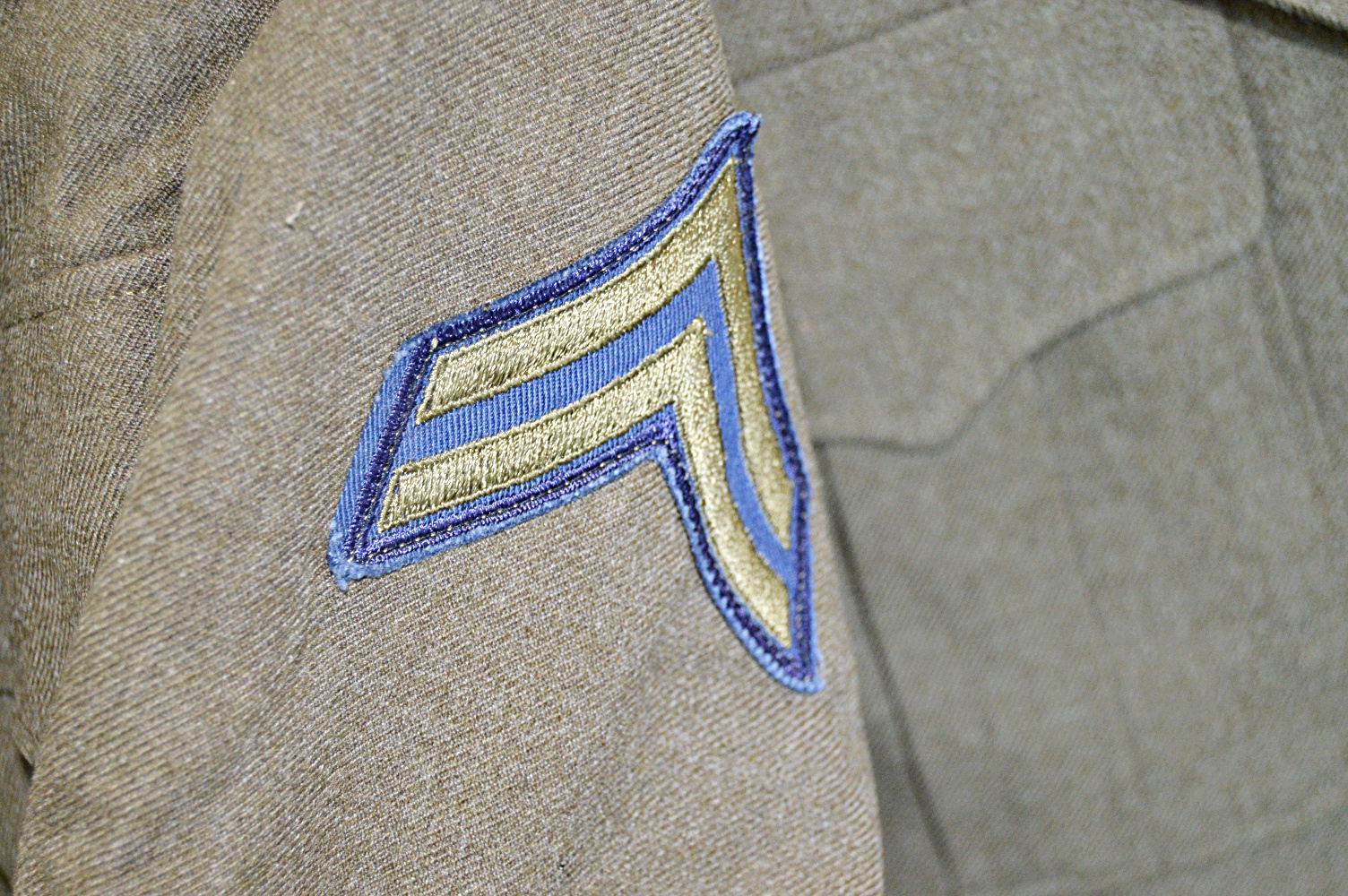 WWII U.S. Army 37th Division Uniforms and Field Equipment