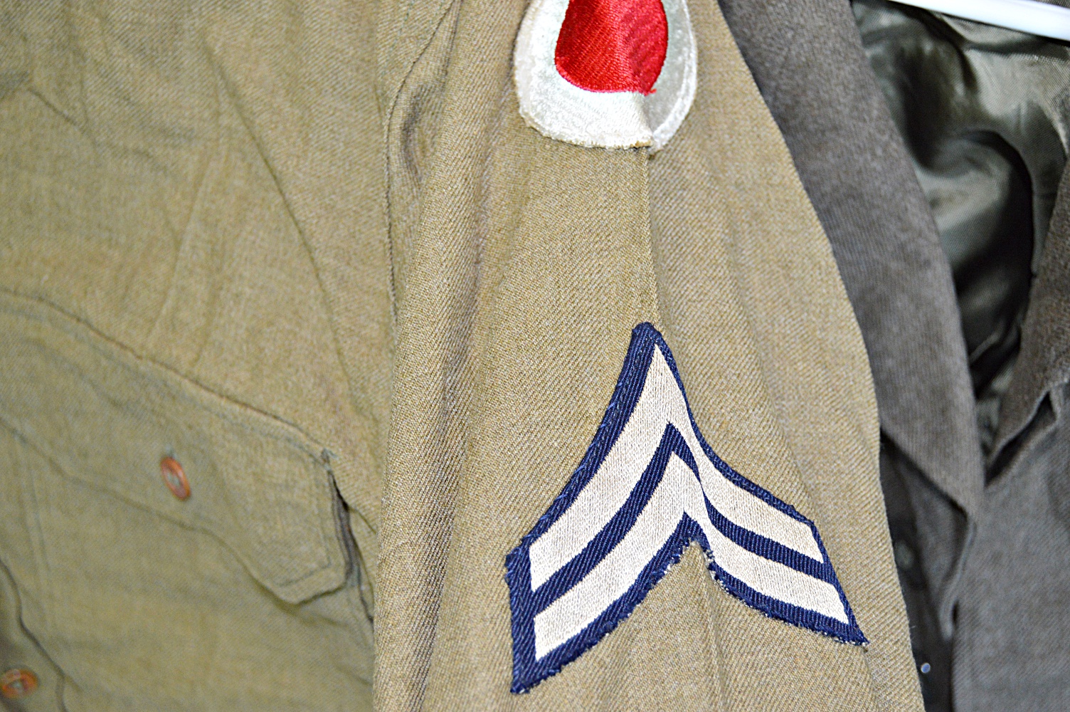 WWII U.S. Army 37th Division Uniforms and Field Equipment