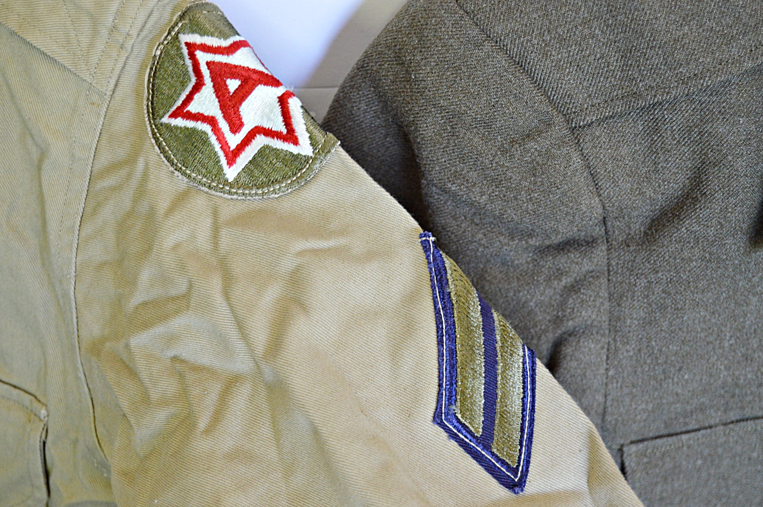 WWII U.S. Army 37th Division Uniforms and Field Equipment