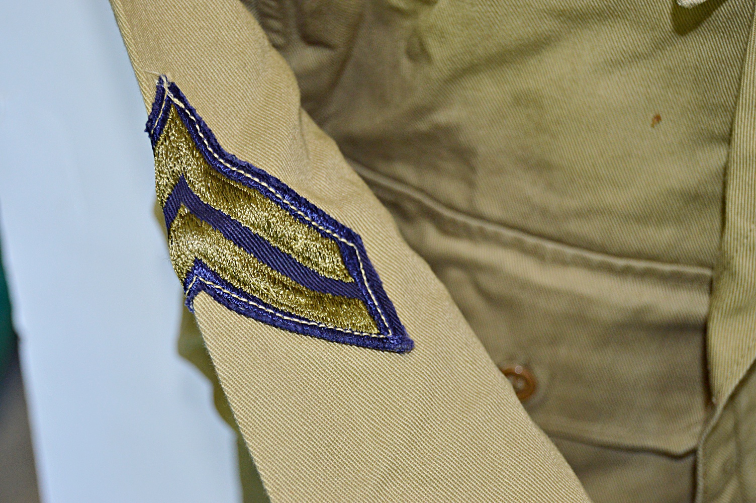 WWII U.S. Army 37th Division Uniforms and Field Equipment