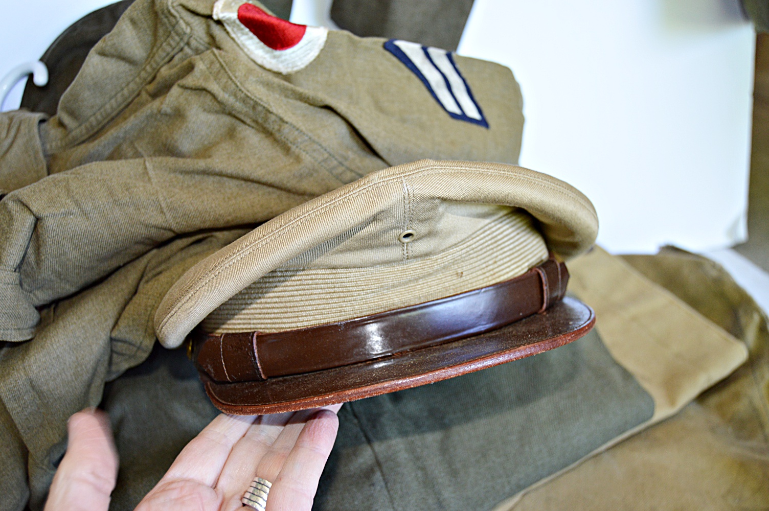 WWII U.S. Army 37th Division Uniforms and Field Equipment