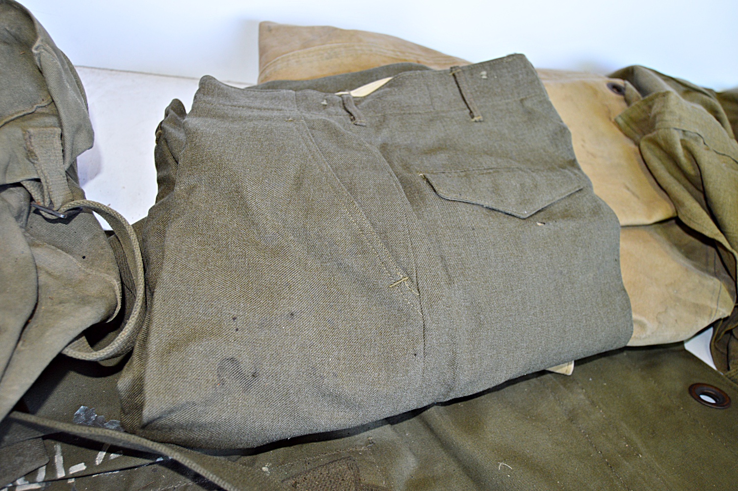 WWII U.S. Army 37th Division Uniforms and Field Equipment