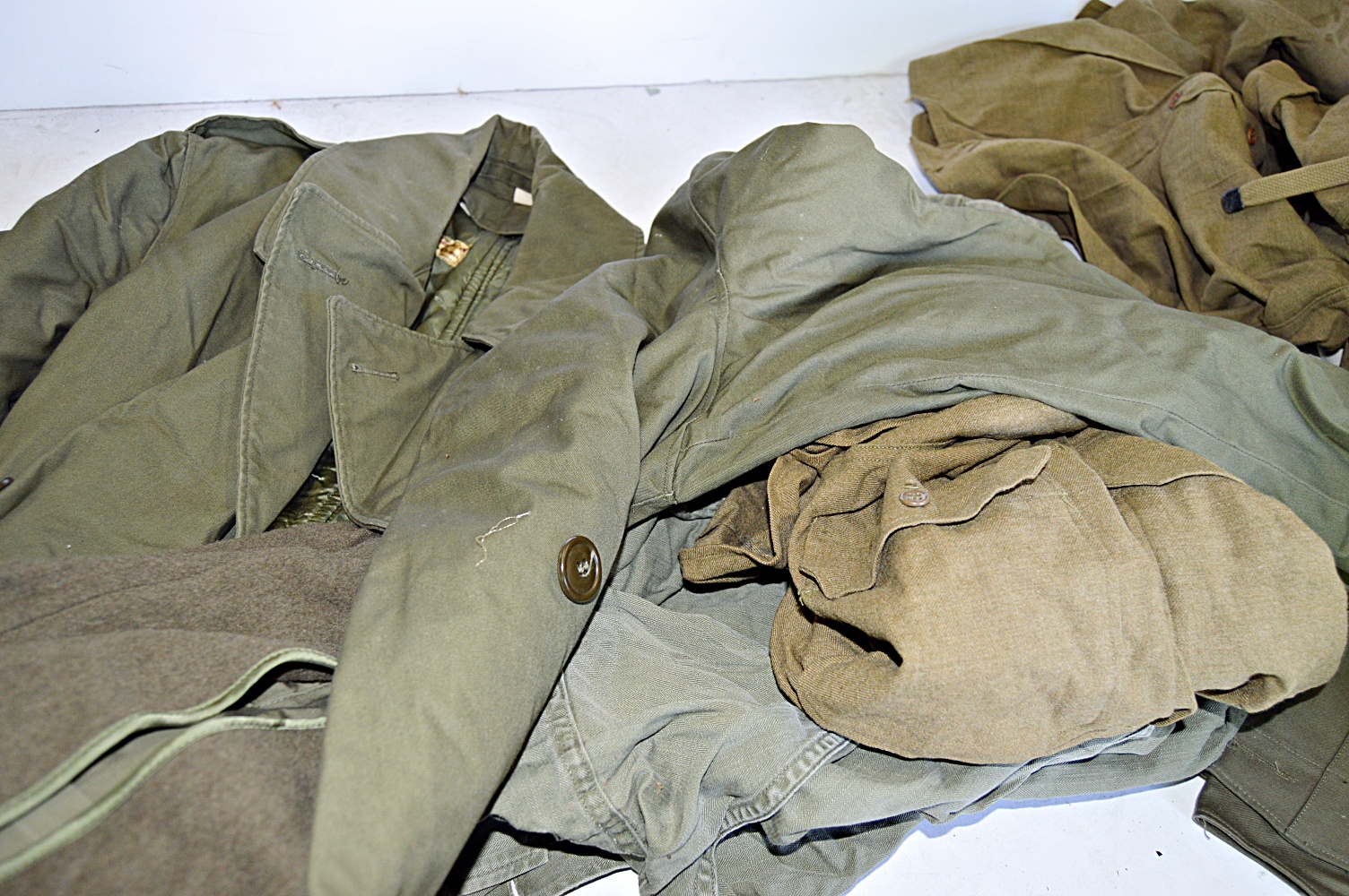 WWII U.S. Army 37th Division Uniforms and Field Equipment