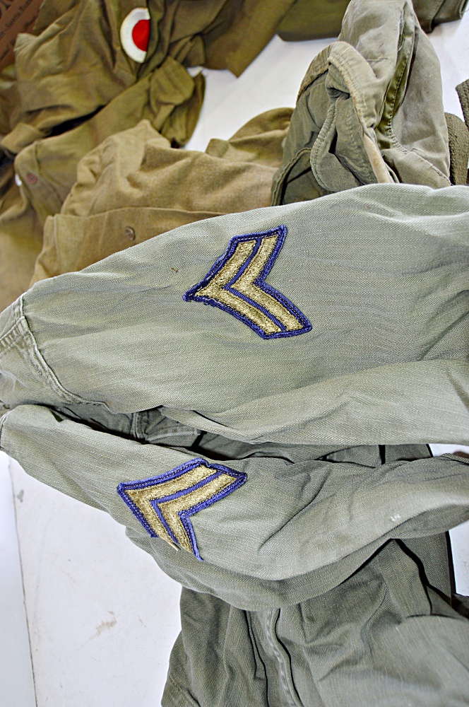 WWII U.S. Army 37th Division Uniforms and Field Equipment