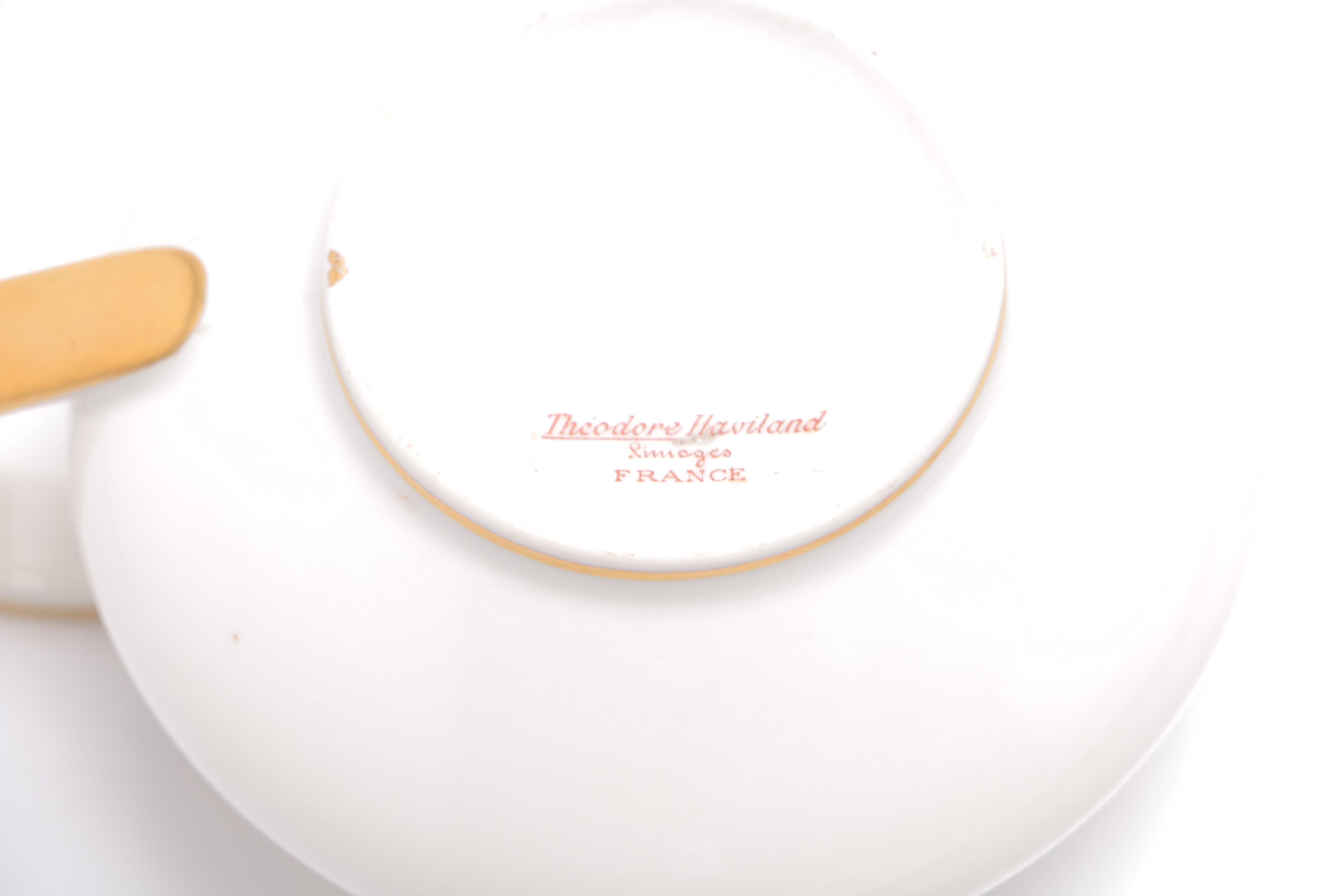 Pink Floral Haviland Limoges China Set