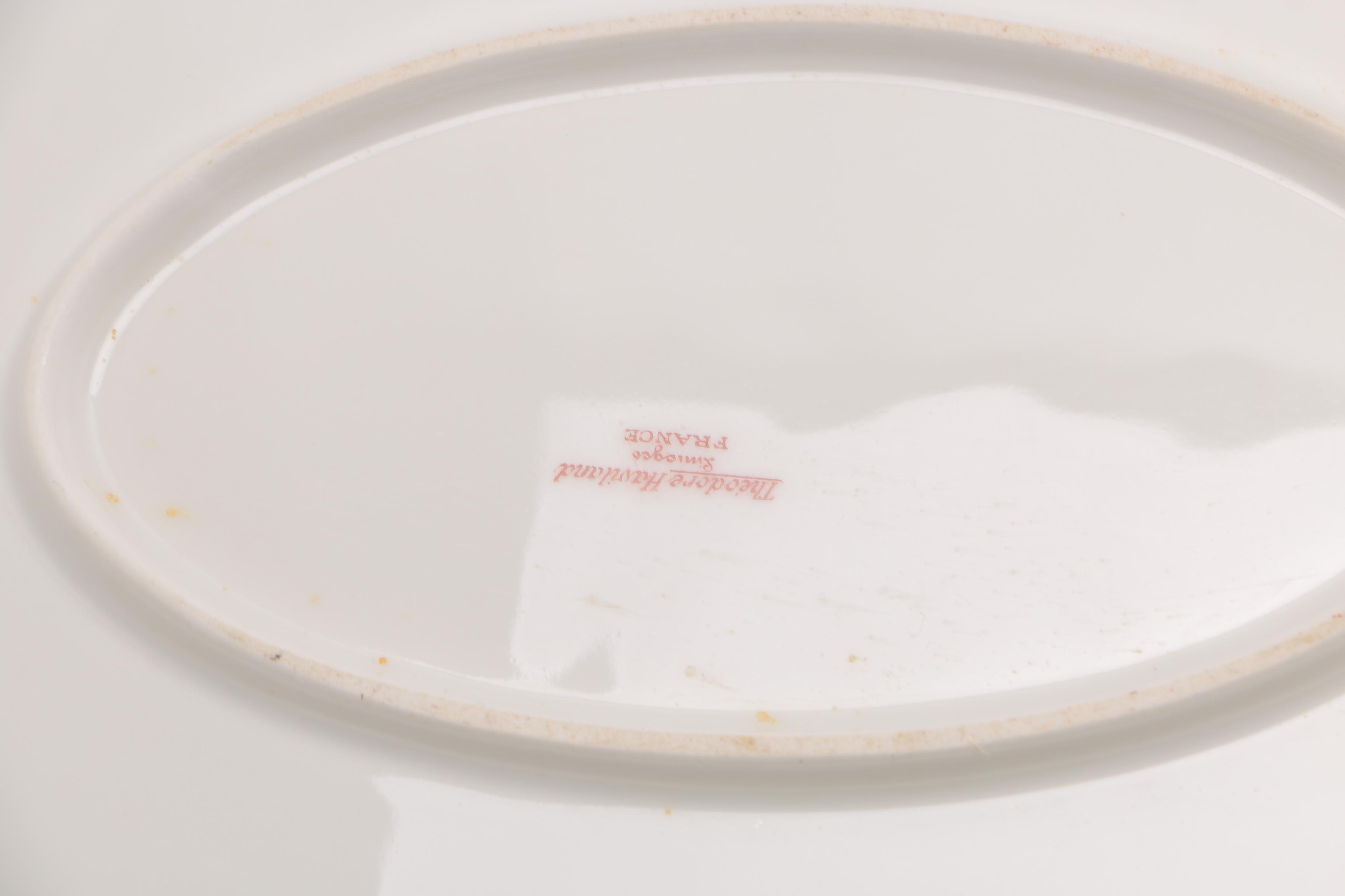 Pink Floral Haviland Limoges China Set