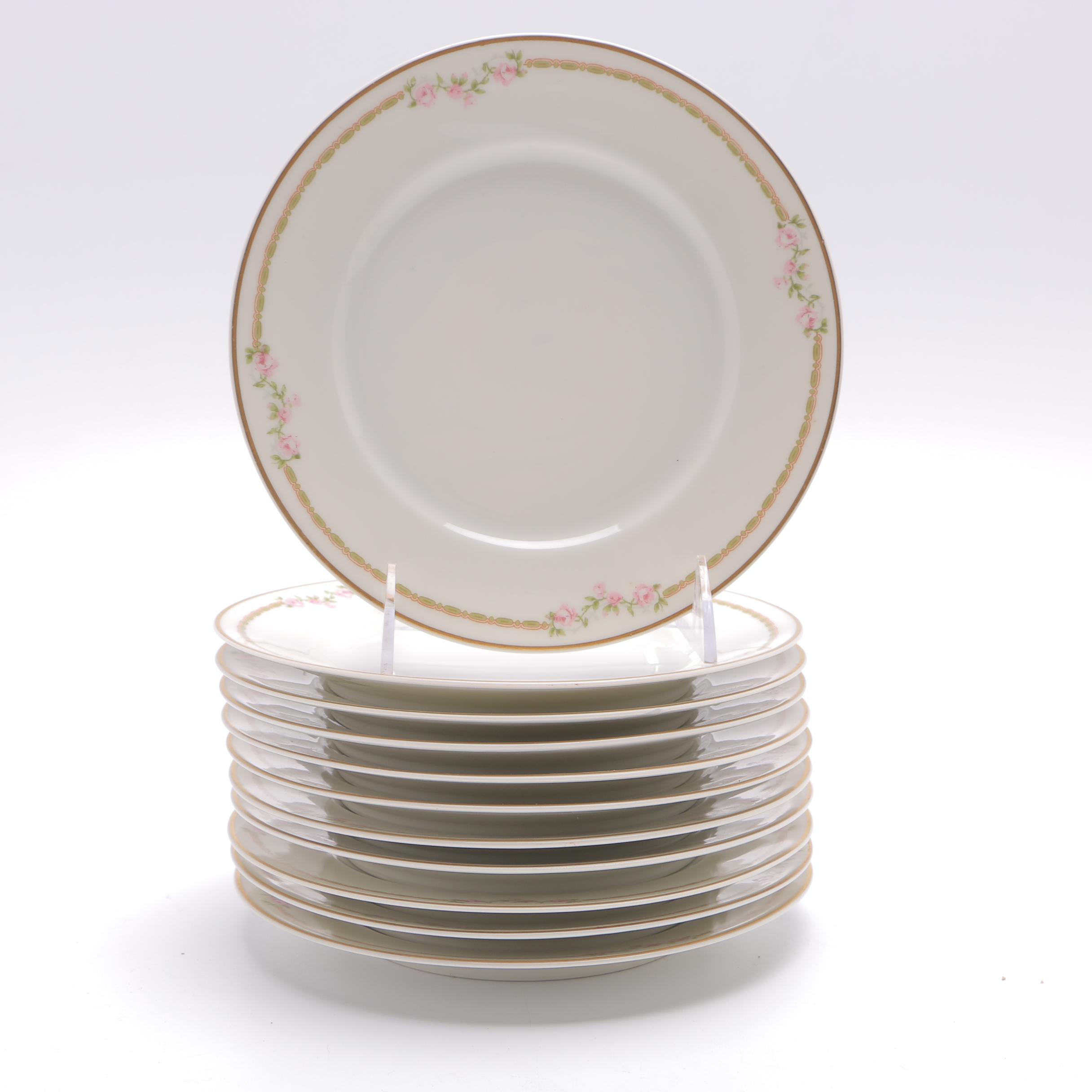 Pink Floral Haviland Limoges China Set