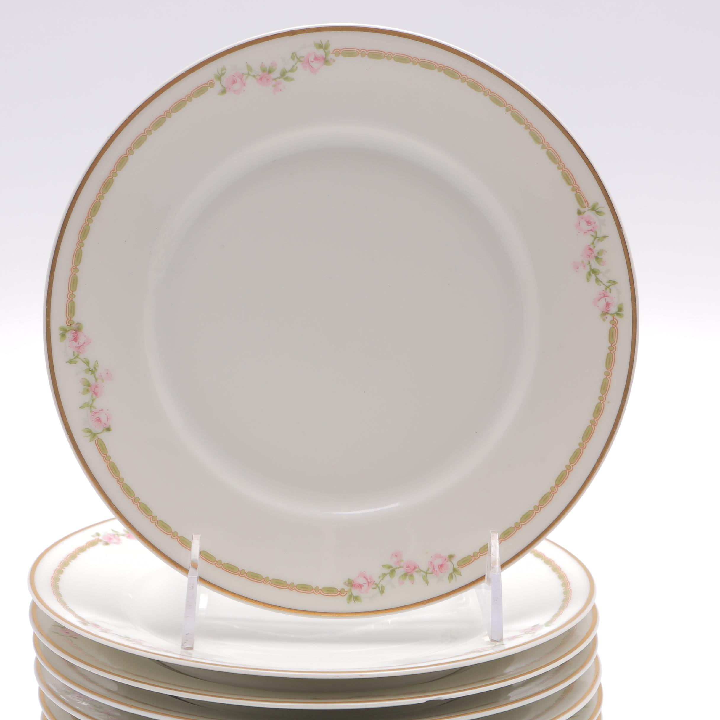 Pink Floral Haviland Limoges China Set