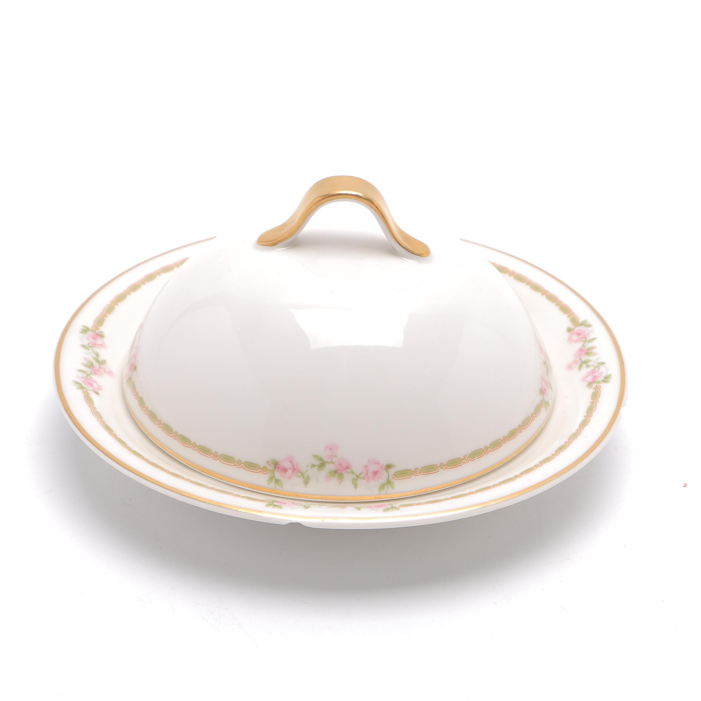 Pink Floral Haviland Limoges China Set