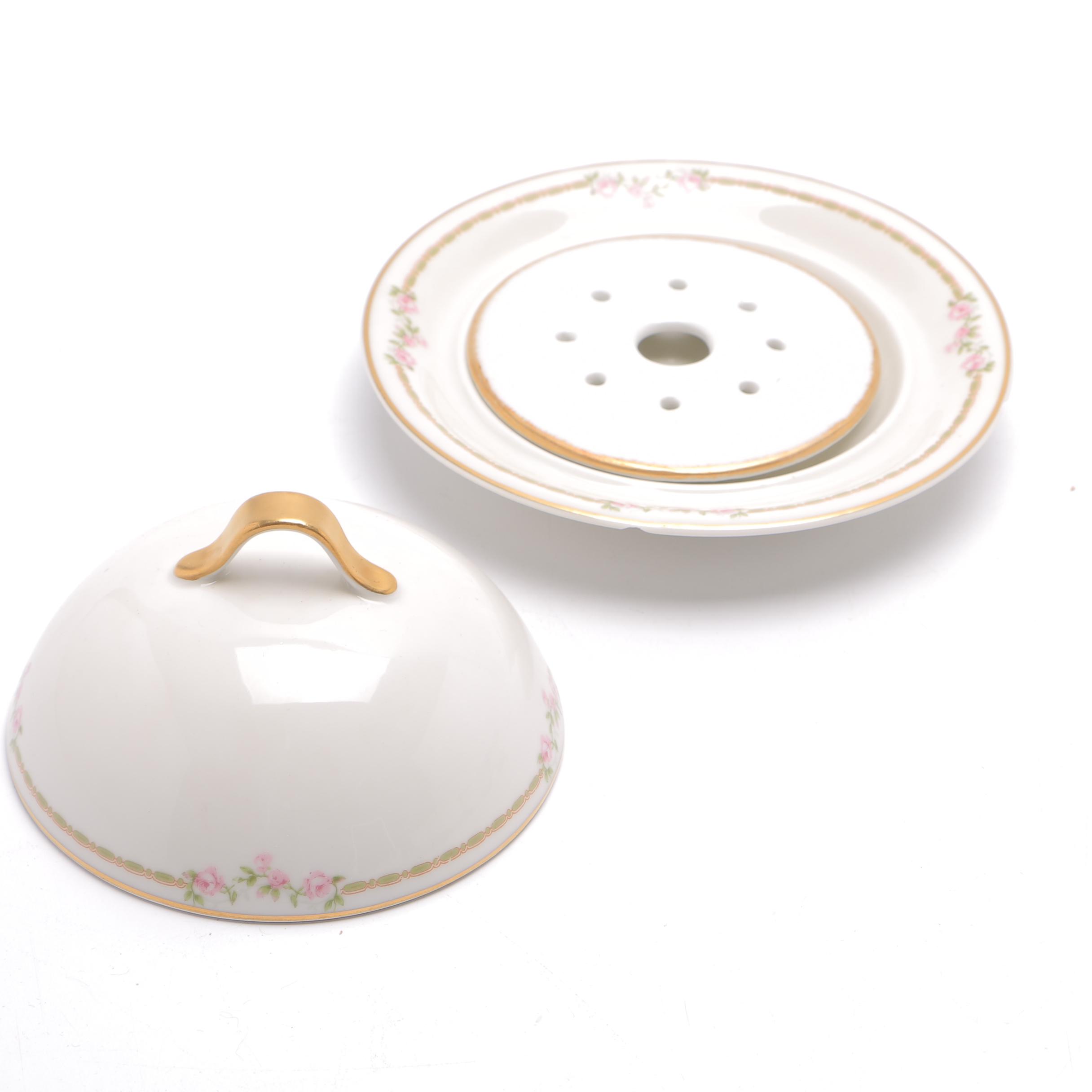 Pink Floral Haviland Limoges China Set