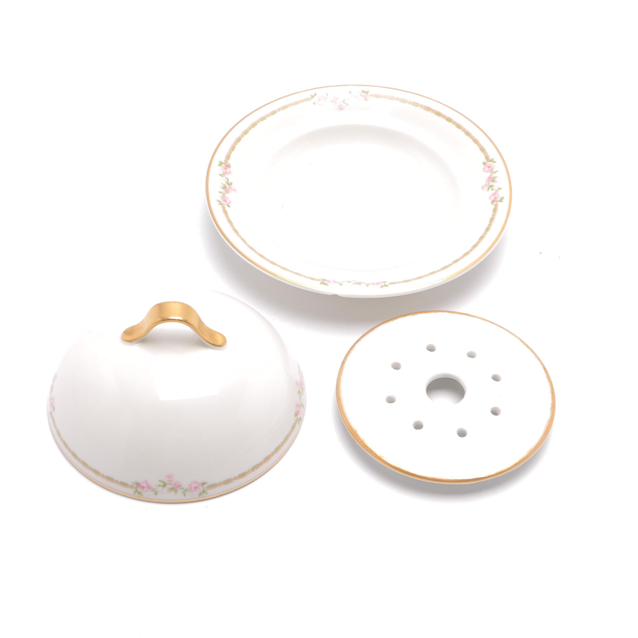 Pink Floral Haviland Limoges China Set