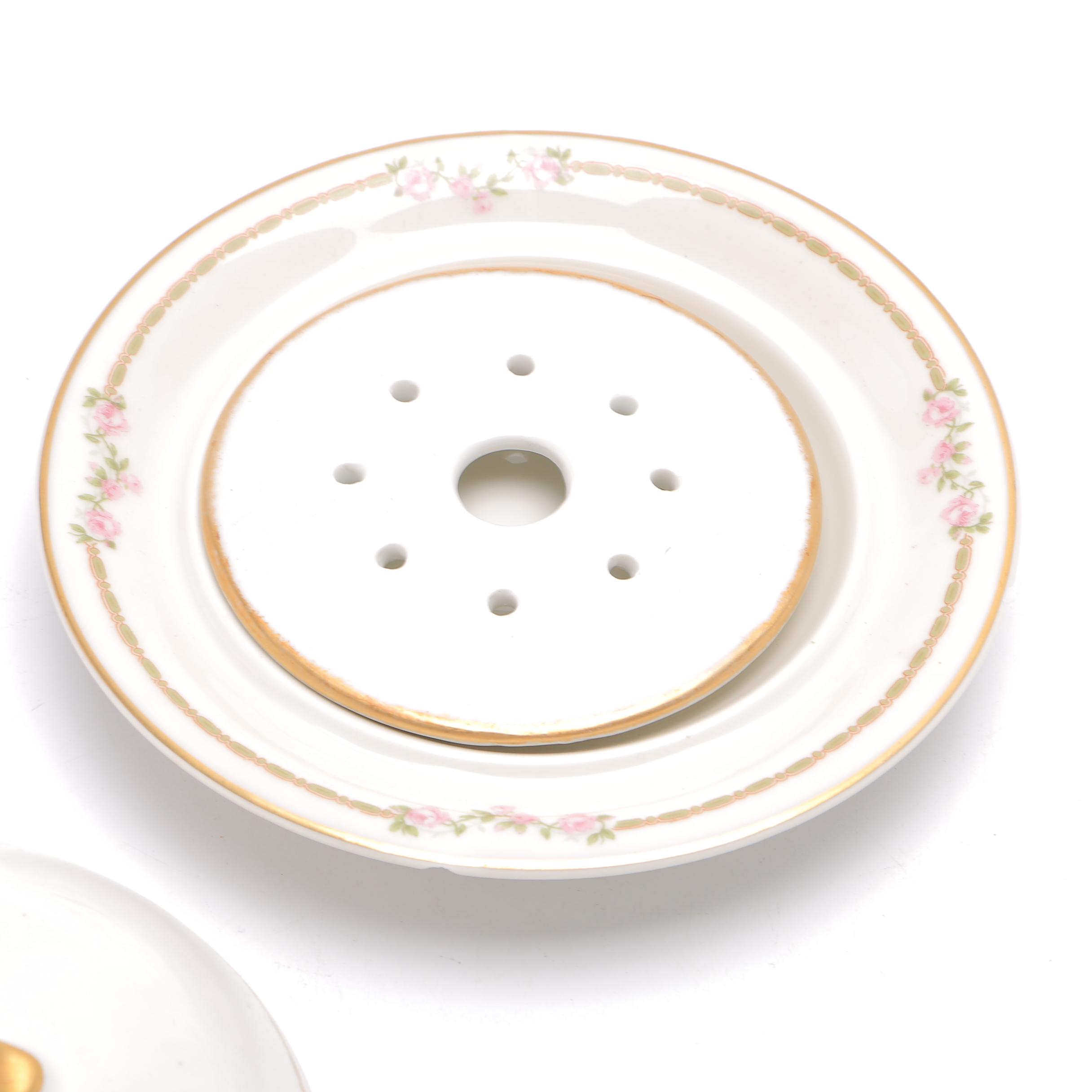 Pink Floral Haviland Limoges China Set