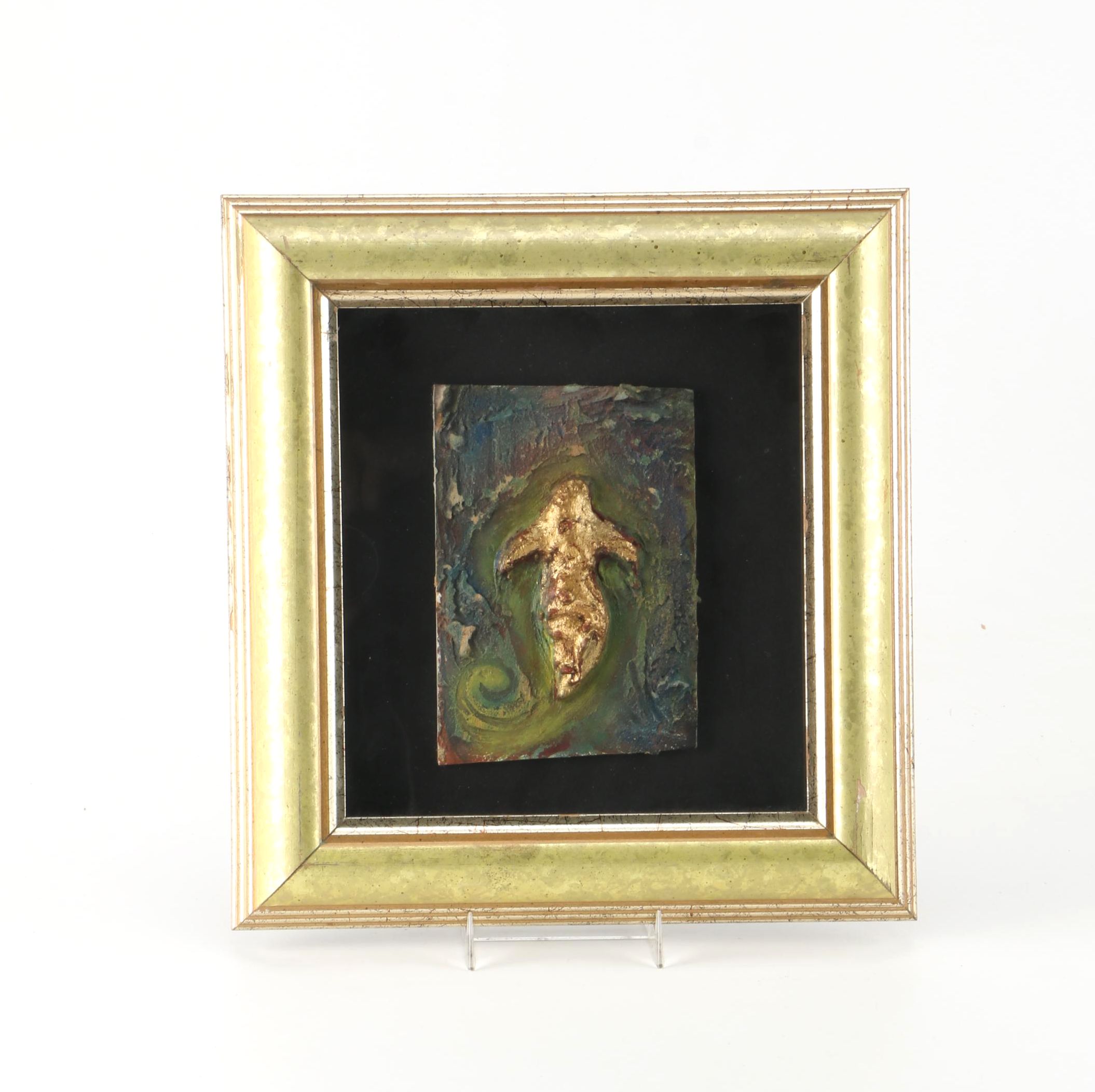 Rene Garllardo Original Mixed Media Artwork "Angel/ Modern Loon"