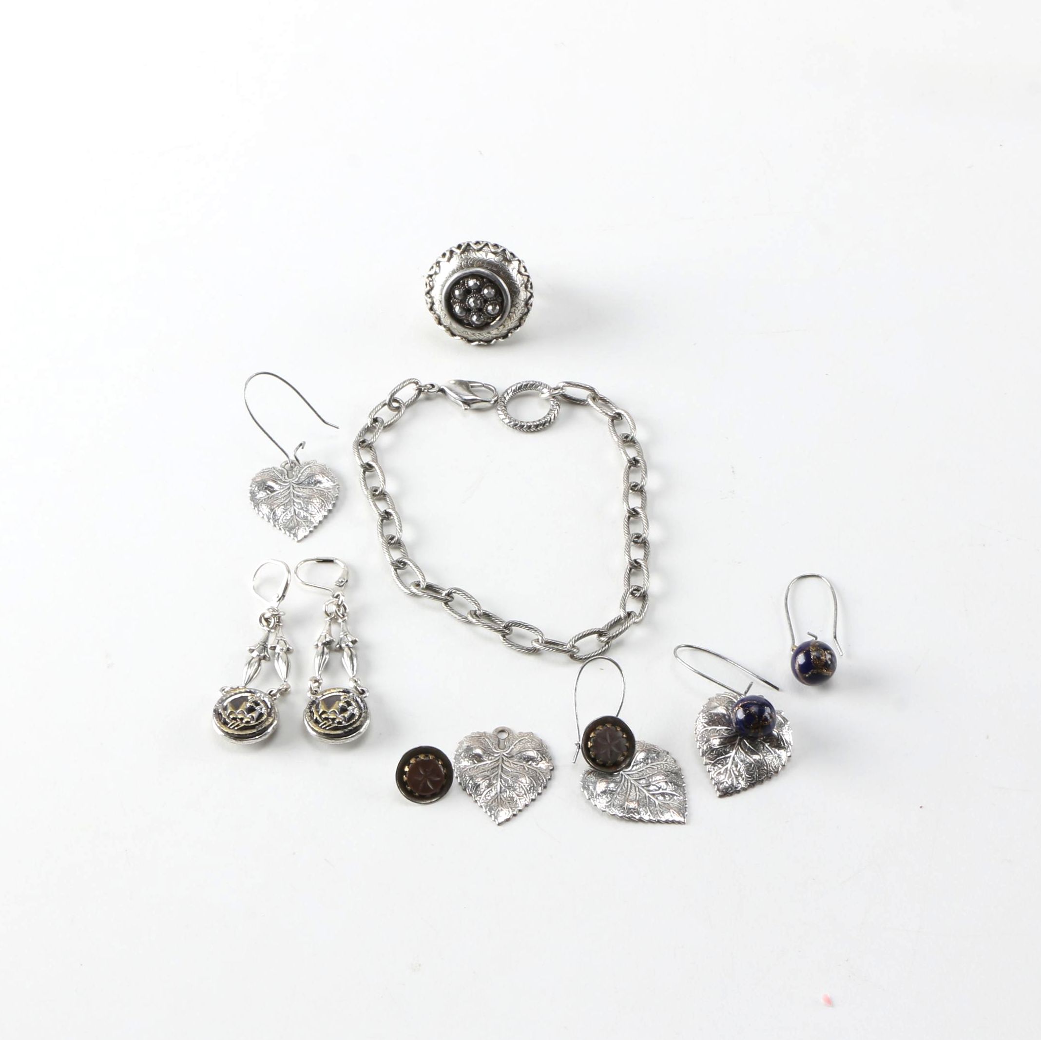 Silver Tone Costume Jewelry