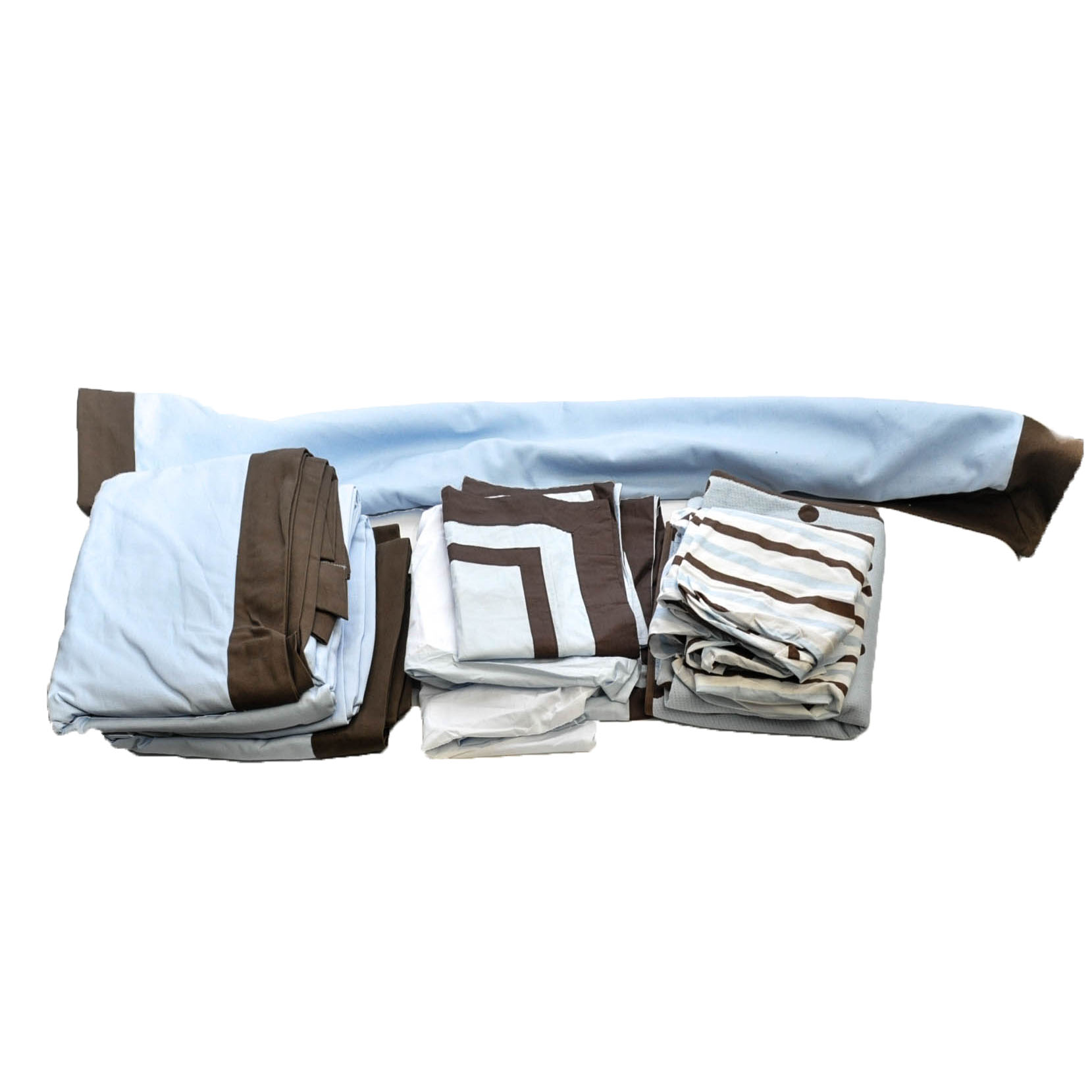 Collection of Restoration Hardware Crib and Nursery Linen Set