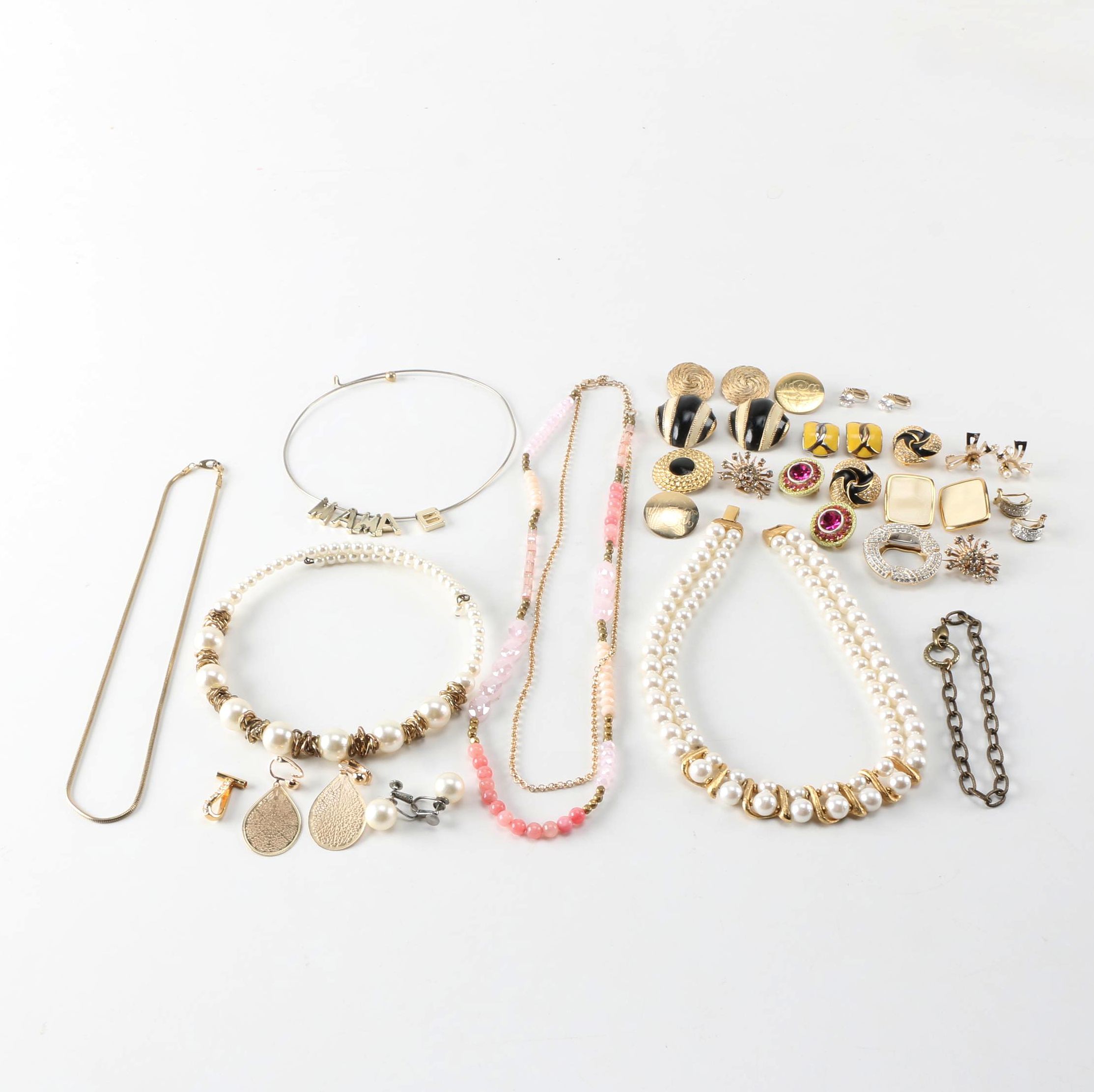 Vintage Costume Jewelry Including Swarovski