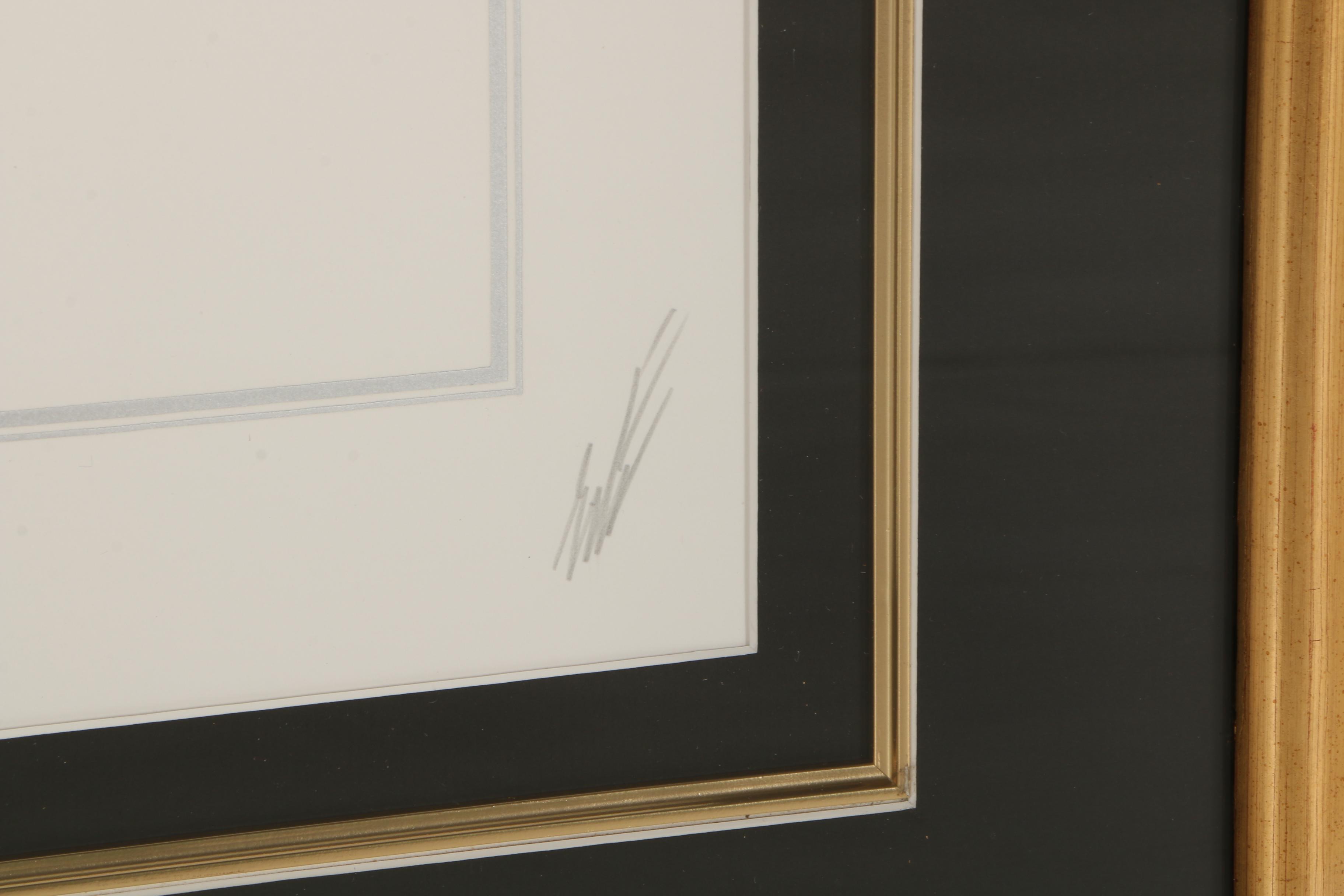 Erté Limited Edition Serigraph on Paper "Seven Deadly Sins: Envy"