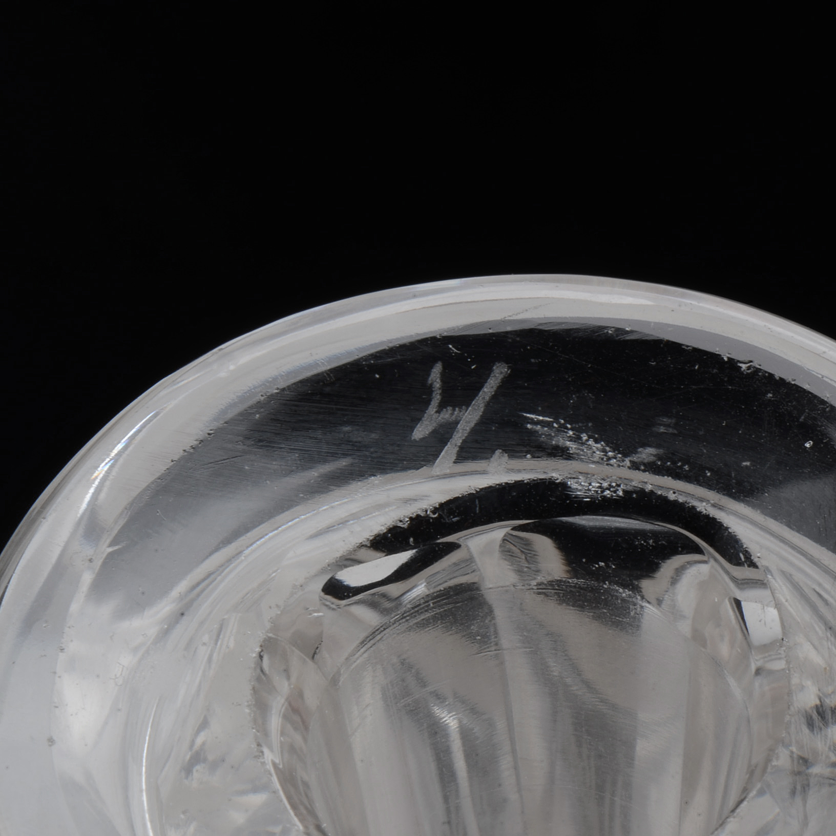 Etched Glass Decanter