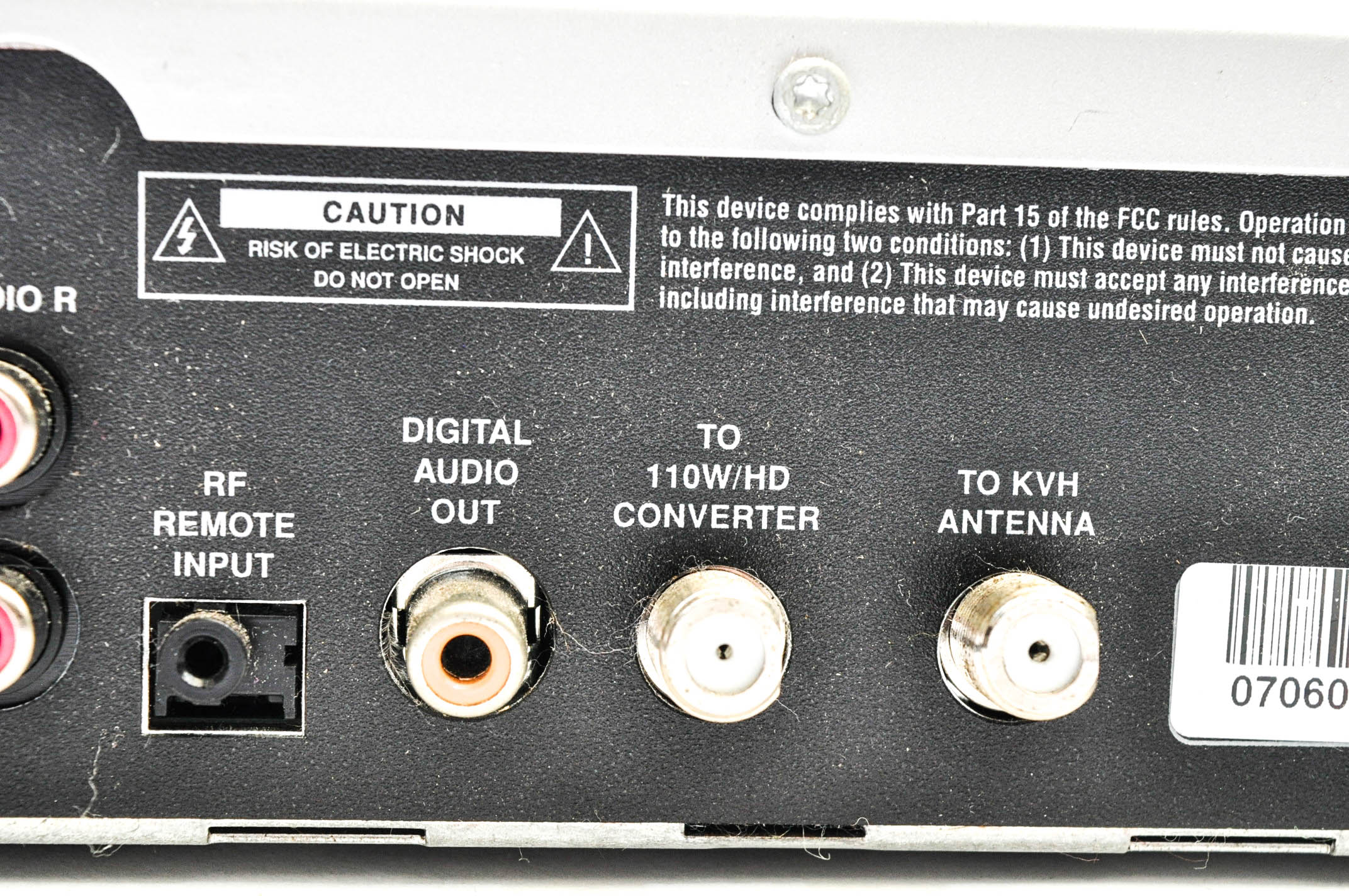 KVH Satellite Television Hub and RV Roof Mount