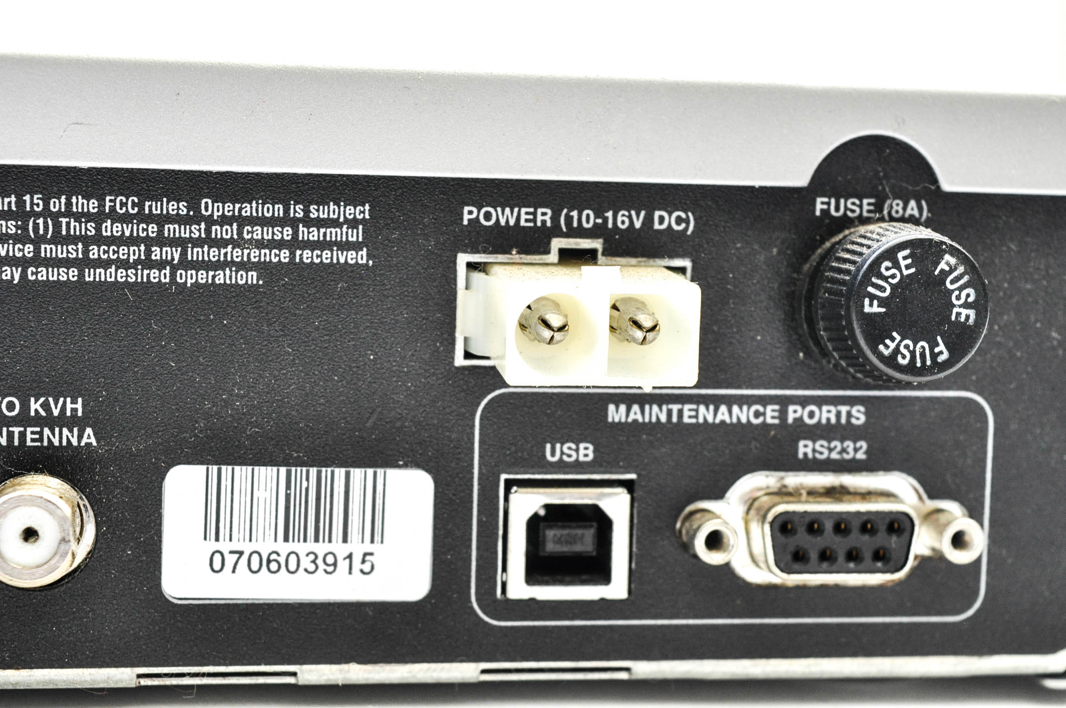 KVH Satellite Television Hub and RV Roof Mount