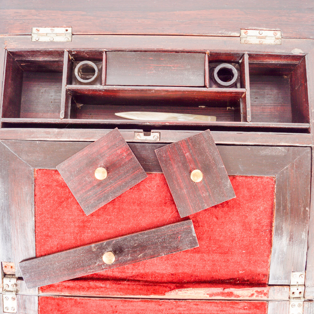 Antique Writing Box and Accessories