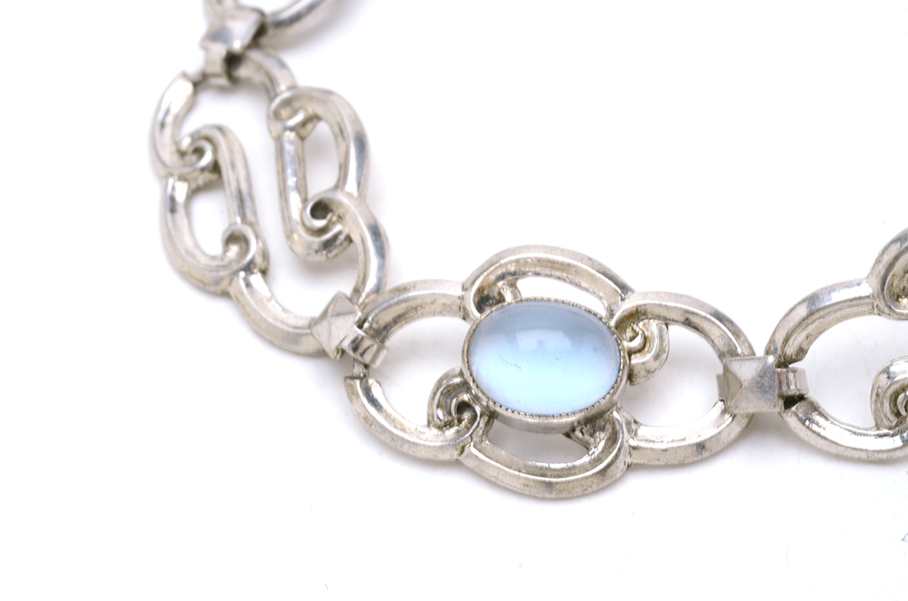 Sterling W.E. Richards Bracelet, Fashion Cuff and Earrings