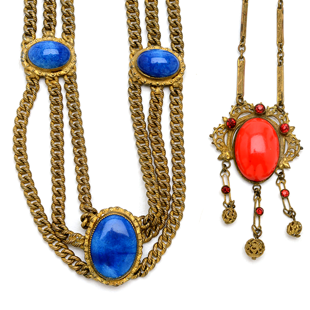 Victorian Revival Statement Necklaces