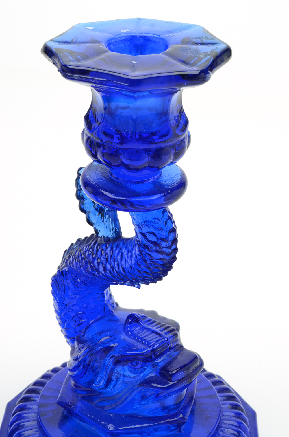 Cobalt Blue Candleholders