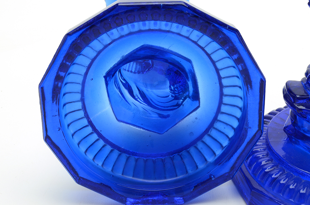 Cobalt Blue Candleholders