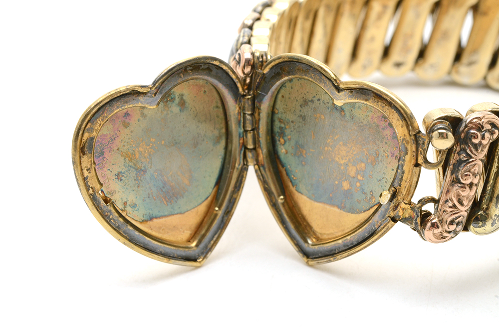 Three Gold Filled Sweetheart Expansion Bracelets