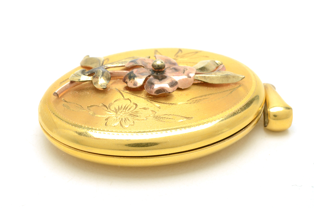 Binder Brothers Gold Filled Keepsake Locket