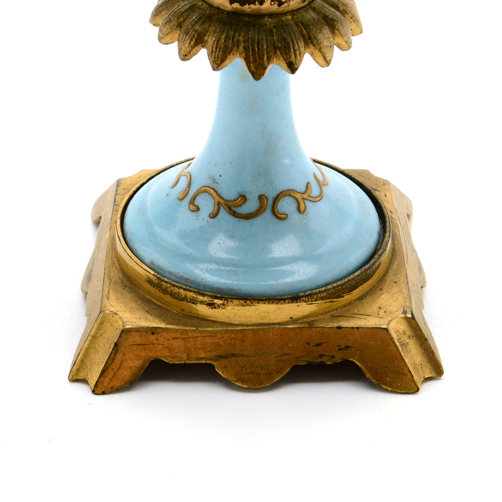 Vintage Miniature Hand Painted Porcelain Urn