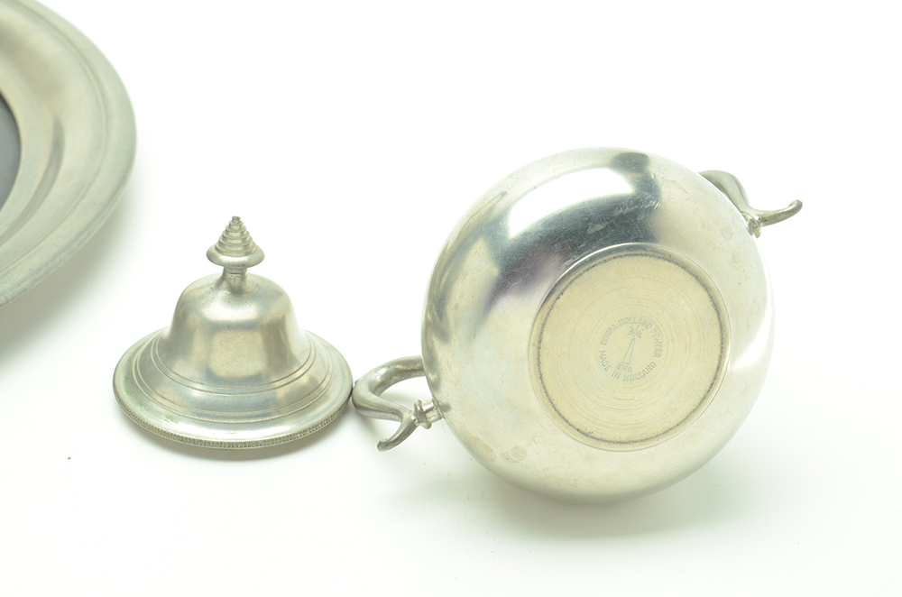 Vintage Assorted Pewter Coffee and Tea Service