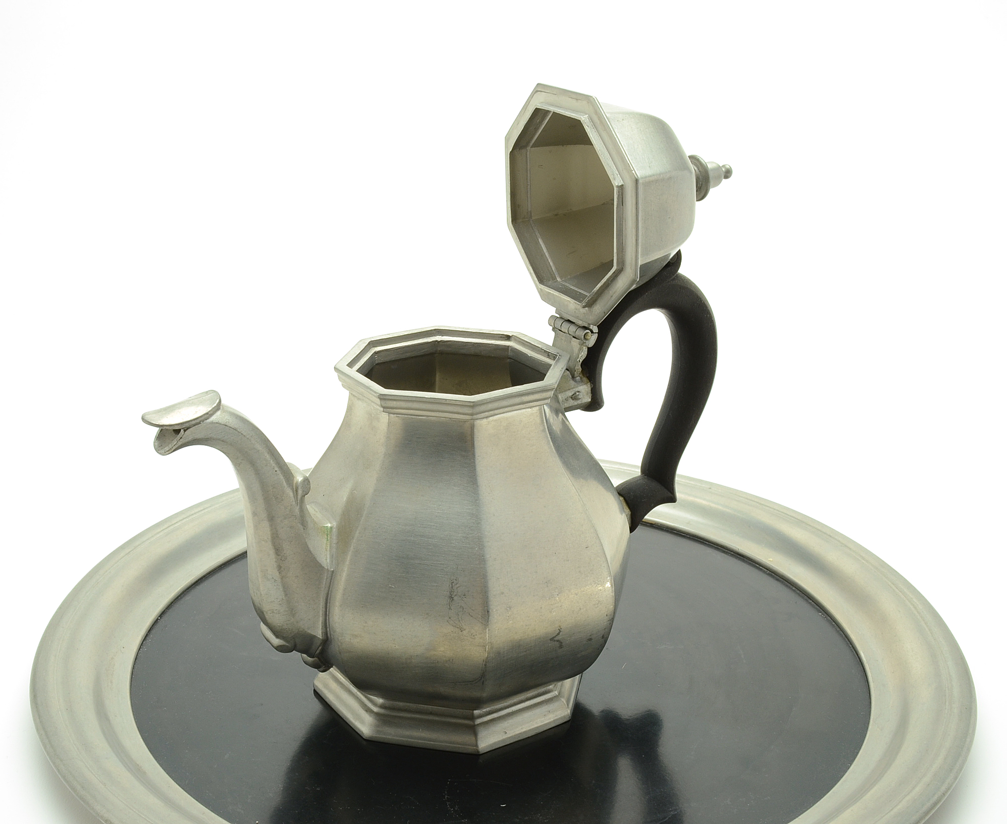 Vintage Assorted Pewter Coffee and Tea Service
