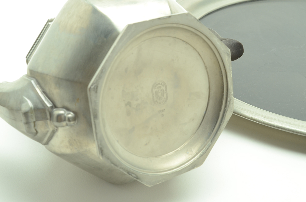 Vintage Assorted Pewter Coffee and Tea Service