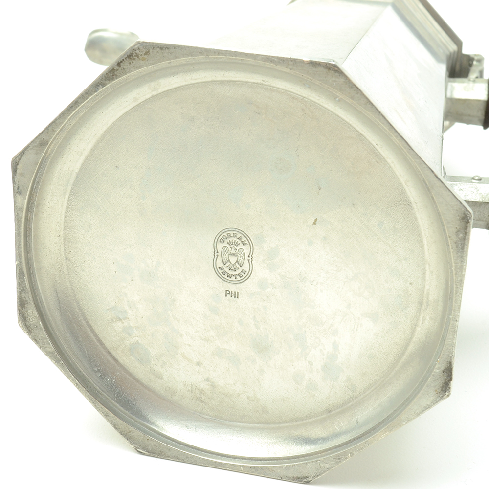 Vintage Assorted Pewter Coffee and Tea Service