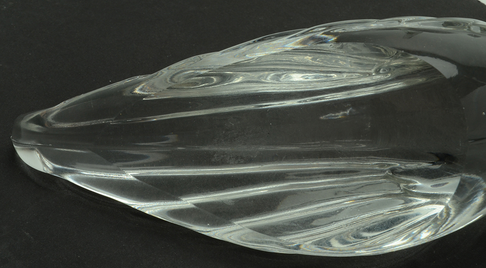 Vintage Heisey Glass Geese Figurines