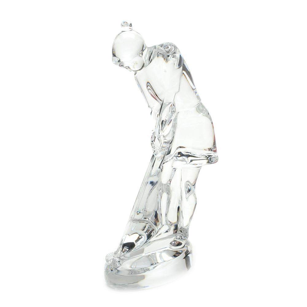 Baccarat Crystal "Golfer-Lady"