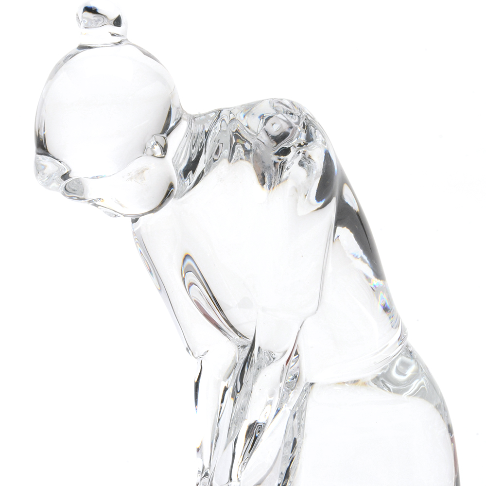 Baccarat Crystal "Golfer-Lady"