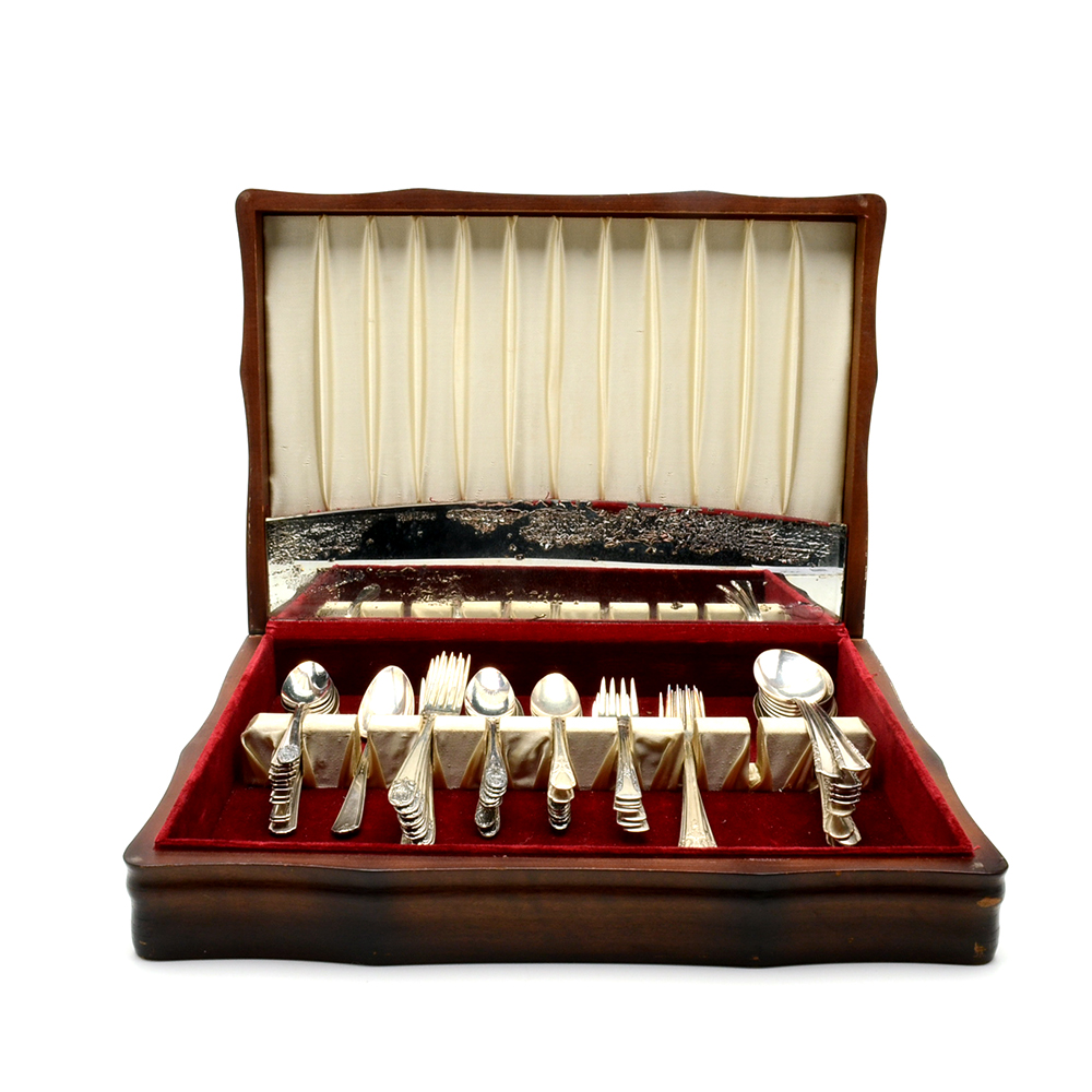 Vintage Silver Plated Flatware Assortment