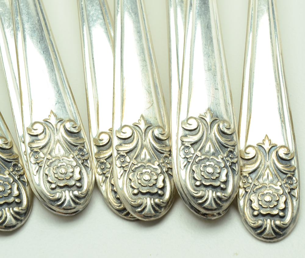 Vintage Silver Plated Flatware Assortment
