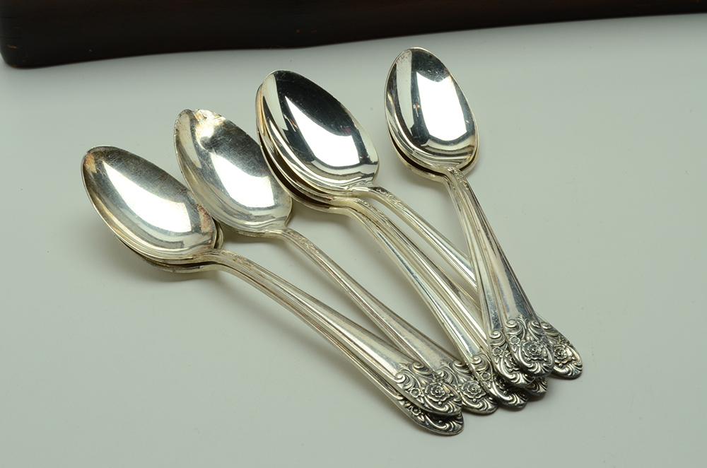Vintage Silver Plated Flatware Assortment