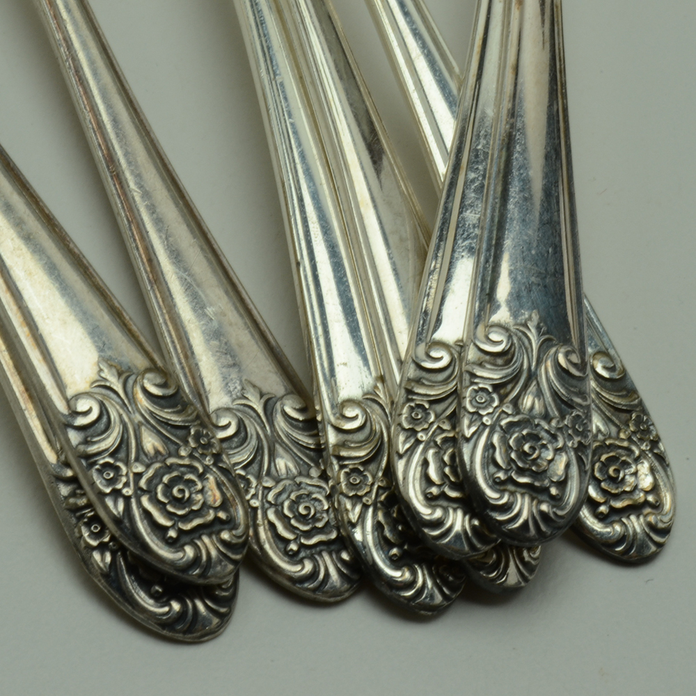 Vintage Silver Plated Flatware Assortment