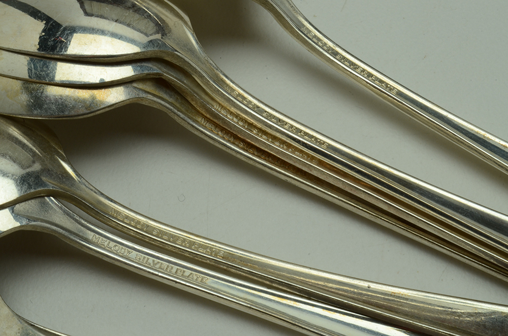 Vintage Silver Plated Flatware Assortment