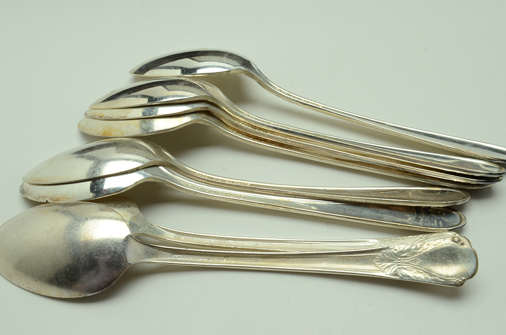 Vintage Silver Plated Flatware Assortment