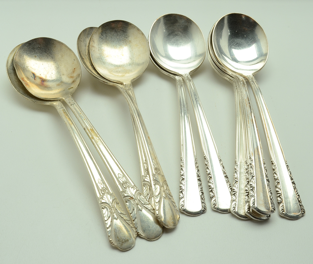Vintage Silver Plated Flatware Assortment