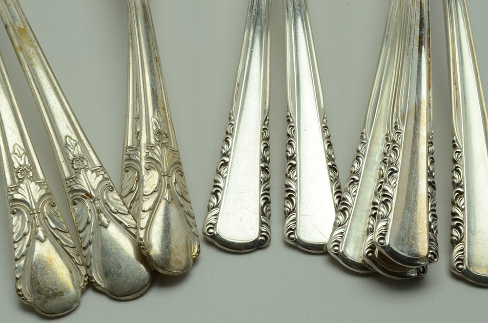 Vintage Silver Plated Flatware Assortment