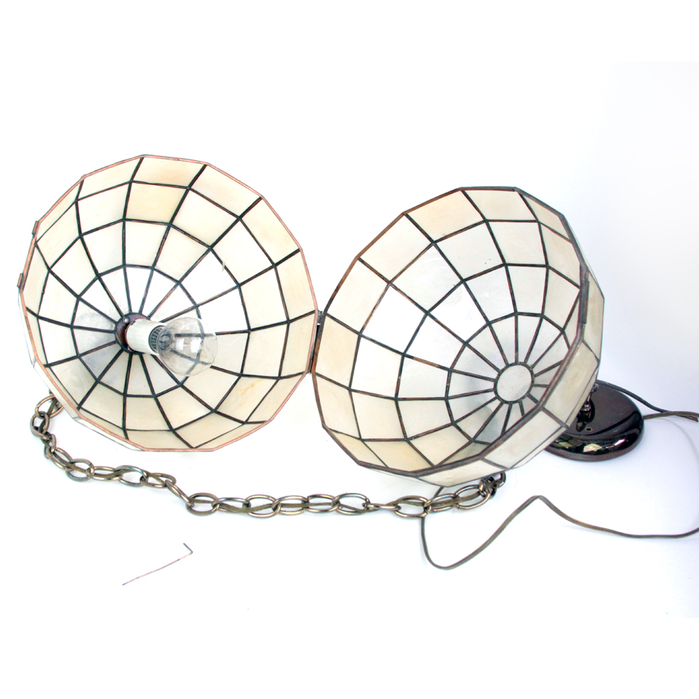 Mid-Century Hanging Globe Light