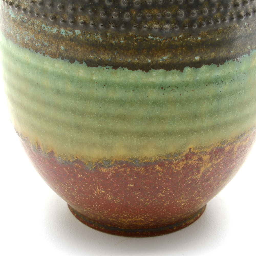 Stoneware Pottery vase Signed "DiTerra"